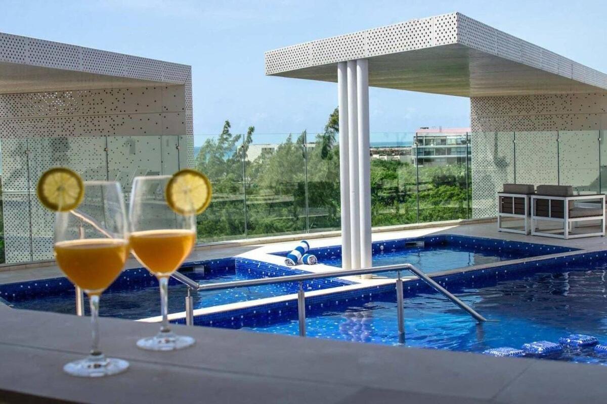 Apartament 1 Rec. | A Pasos De La Playa | Roof C/Vista Al Mar Playa del Carmen Zewnętrze zdjęcie